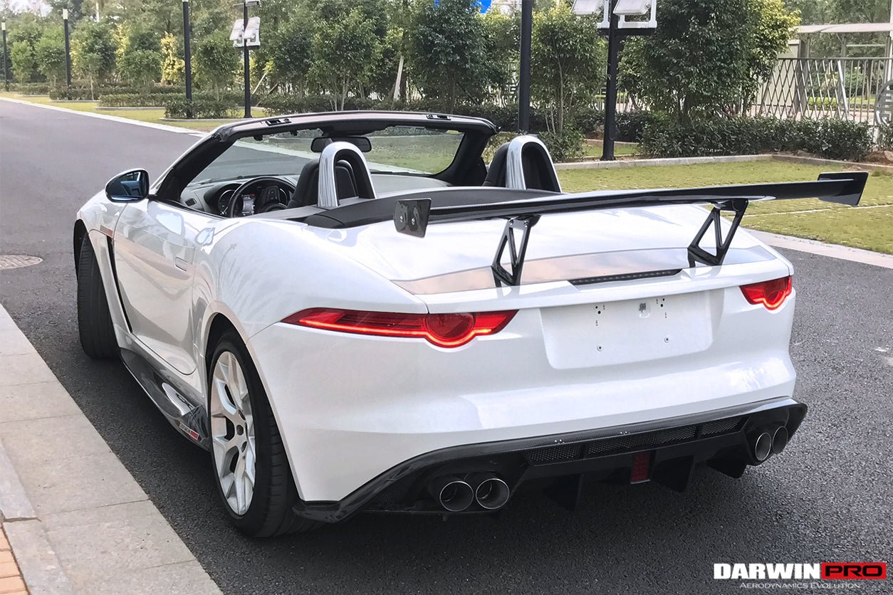 2013 - 2017 Jaguar F-Type Coupe & Convertible IMP Performance Rear Diffuser