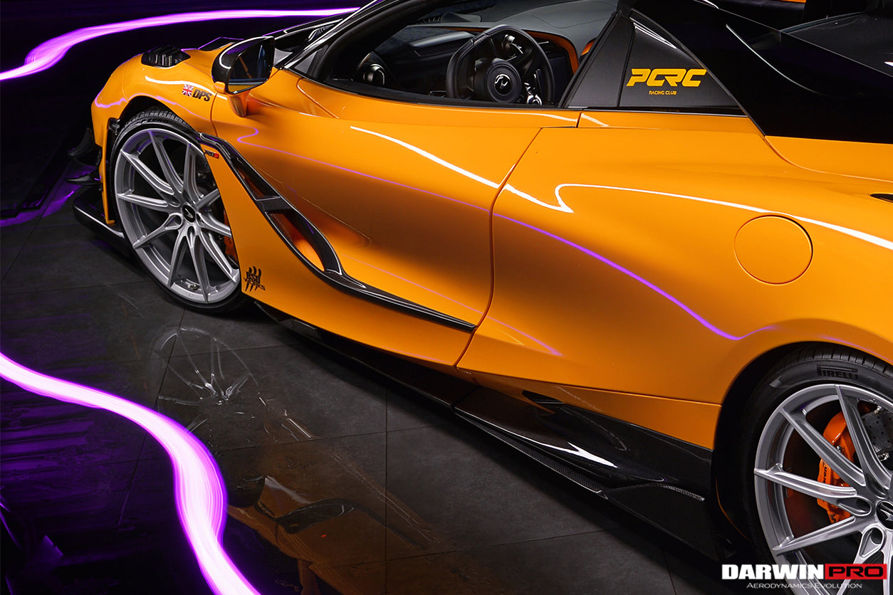 2017 - 2021 McLaren 720s Se²NWB Style Carbon Fiber Side Door Trims