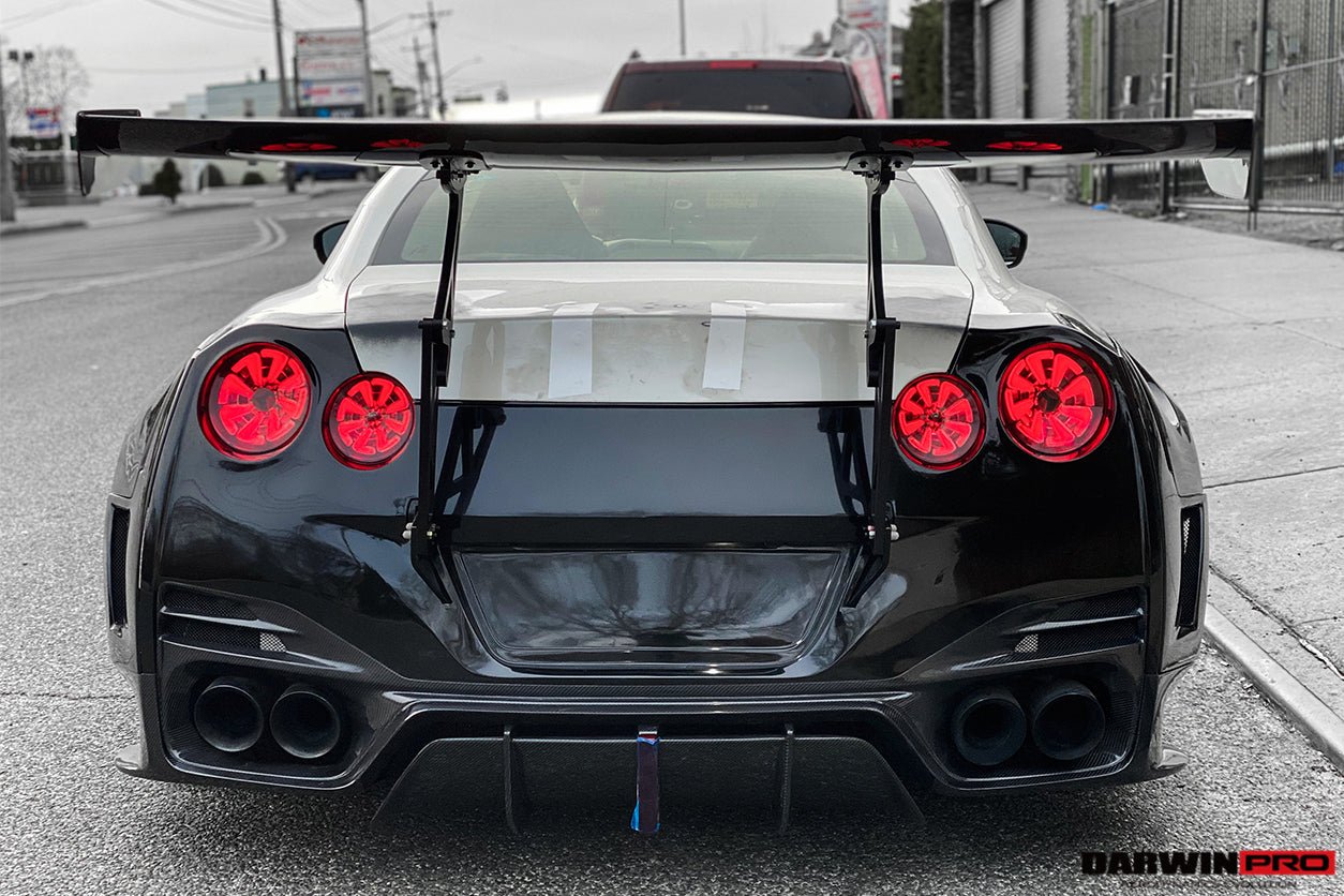 2008 - 2022 Nissan GTR R35 CBA & DBA & EBA BKSSII Style Partial Carbon Fiber Full Wide Body Kit