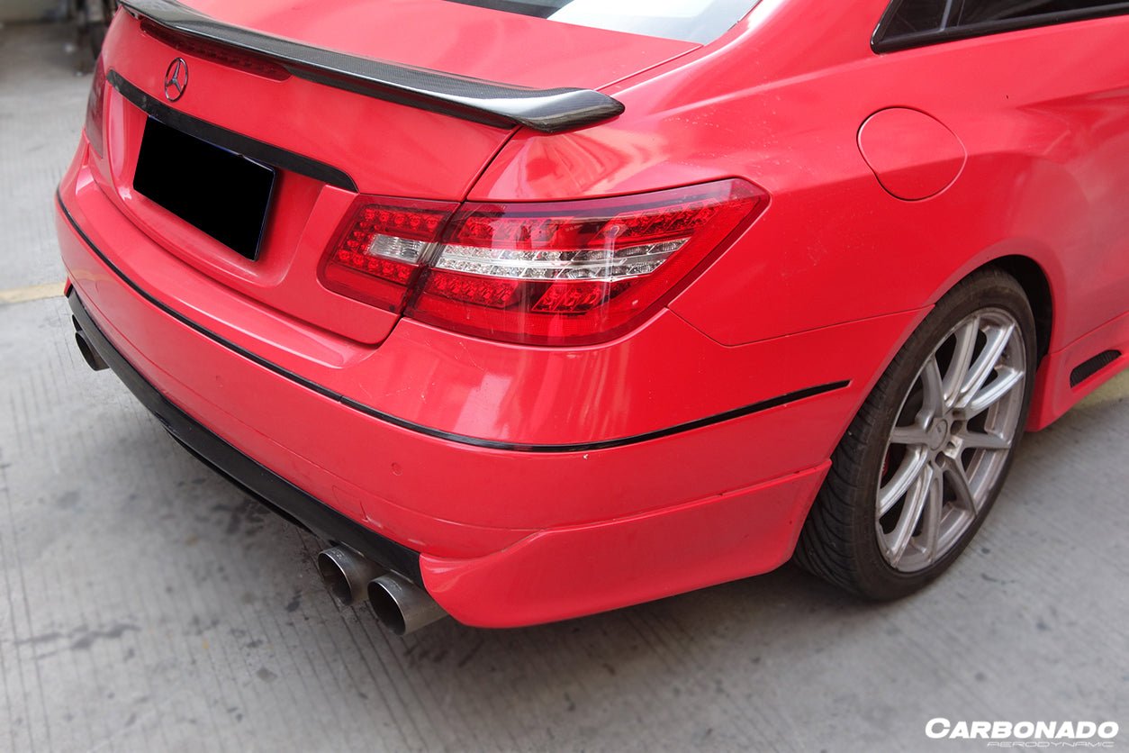 2010 - 2013 Mercedes Benz E Class W207 Coupe LS Style Rear Lip