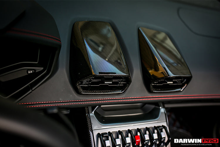 2015 - 2023 Lamborghini Huracan LP610 & LP580 & EVO Autoclave Carbon Fiber AC Panel Trim