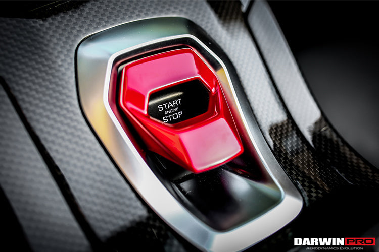 2015 - 2023 Lamborghini Huracan LP610 & LP580 & EVO Autoclave Carbon Fiber Center Console Border Trim