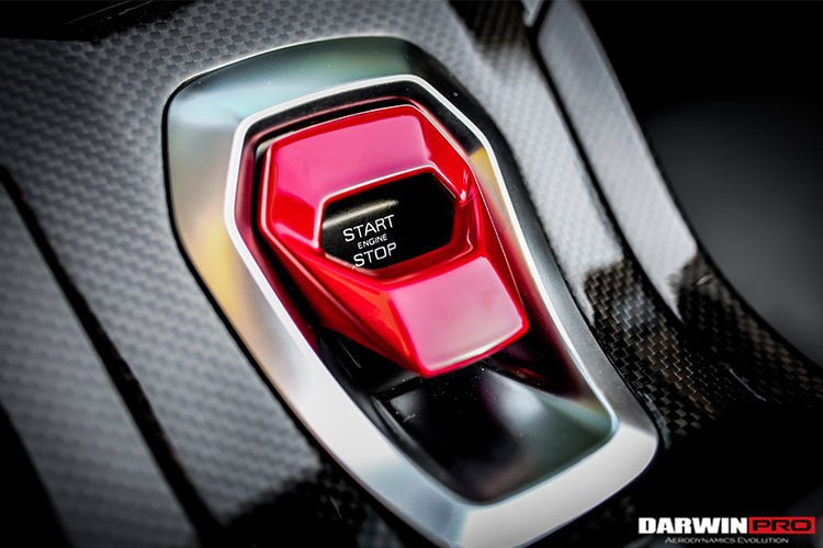 2015 - 2019 Lamborghini Huracan LP610 & LP580 & EVO Autoclave Carbon Fiber Center Console Tunnel