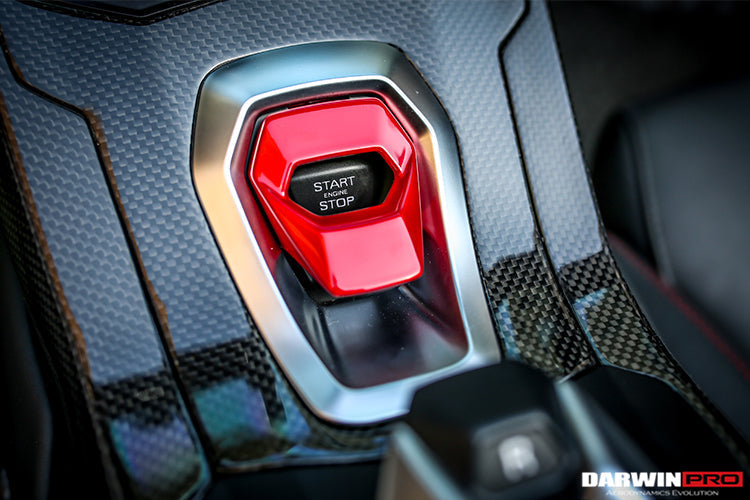 2015 - 2023 Lamborghini Huracan LP610 & LP580 & EVO Autoclave Carbon Fiber Center Console Border Trim