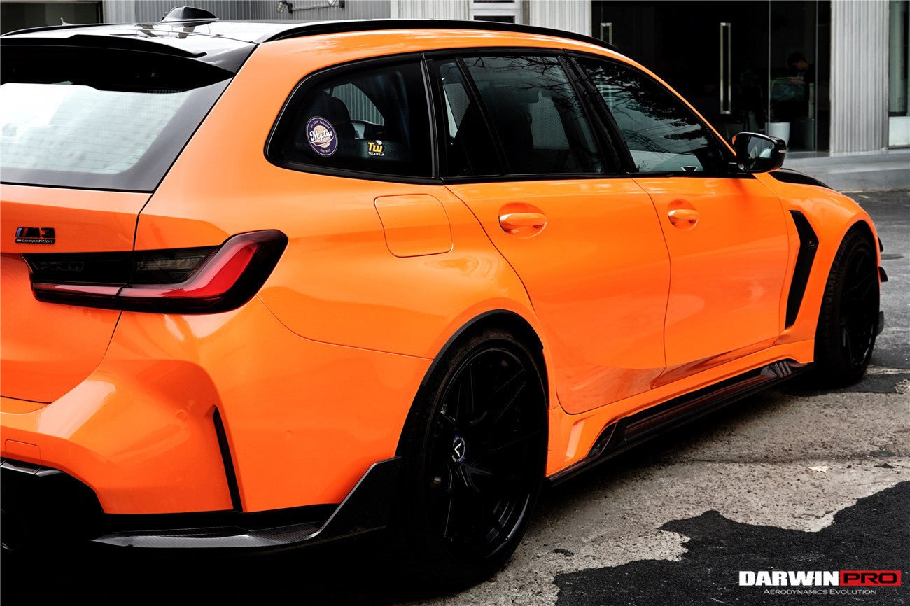 2021-UP BMW M3 G80 G81 BKSSII Style Front Bumper and Front Fender and Side Skirts
