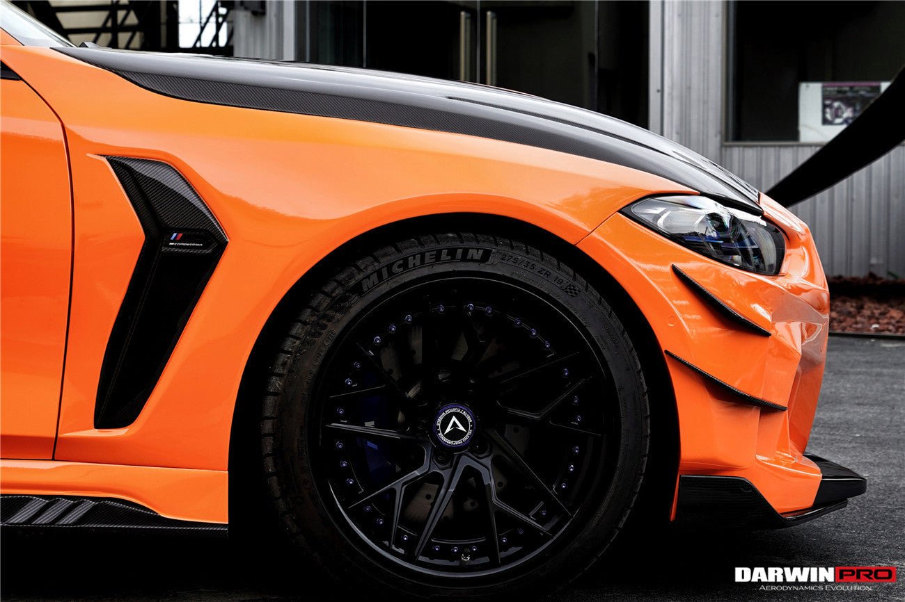2021-UP BMW M3 G80 G81 BKSSII Style Front Bumper and Front Fender and Side Skirts