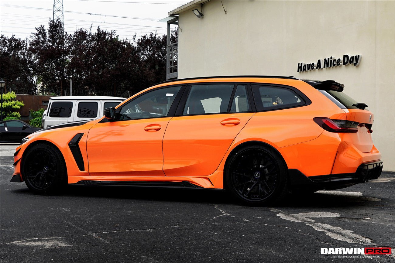 2021-UP BMW M3 G80 G81 BKSSII Style Front Bumper and Front Fender and Side Skirts