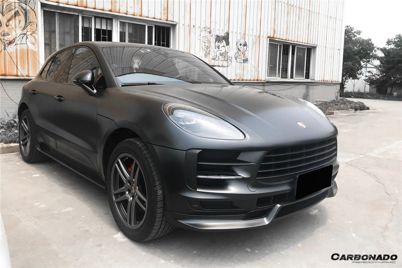 2018 - 2021 Porsche Macan/S TA Style Carbon Fiber Front Lip