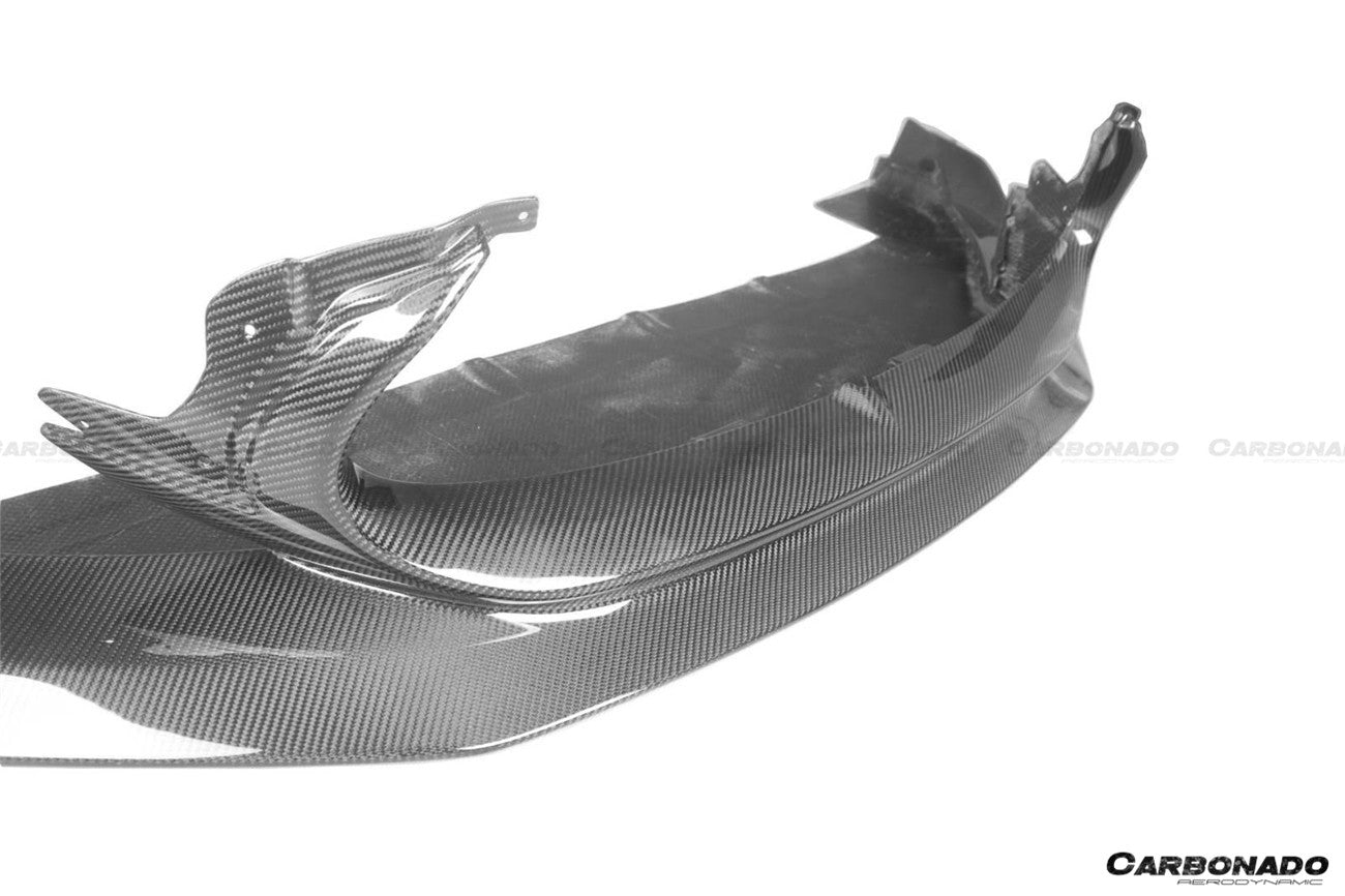 2020 - 2024 Maserati MC20 SVD Style Dry Carbon Fiber Front Lip