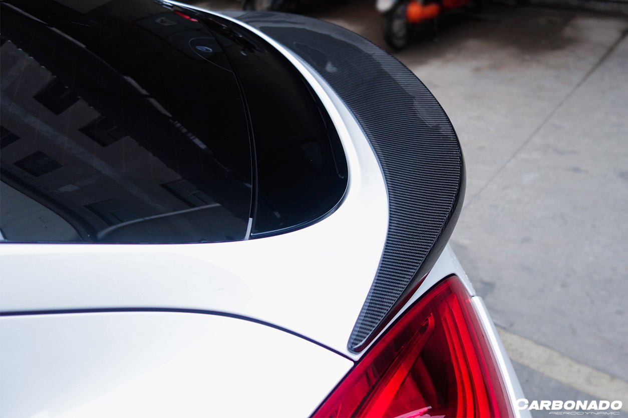 2013 - 2016 Porsche Panamera 970.2 TAS Style Carbon Fiber Trunk Spoiler