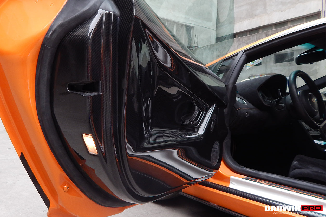 2004 - 2014 Lamborghini Gallardo Coupe Carbon Fiber Inner Door Panels