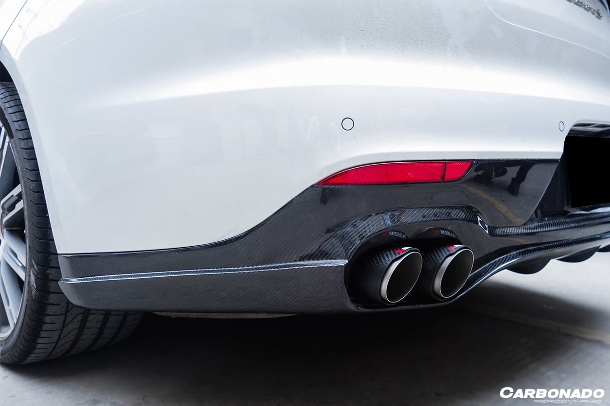 2013 - 2016 Porsche Panamera 970.2 GMT Style Carbon Fiber Rear Diffuser