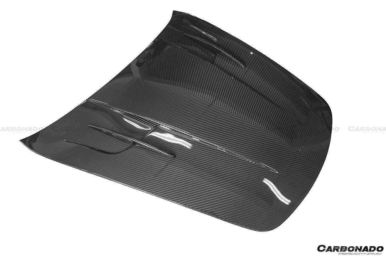 Porsche 987 Cayman Boxster 997 Carrera MG Style Carbon Fiber Hood 2005-2012