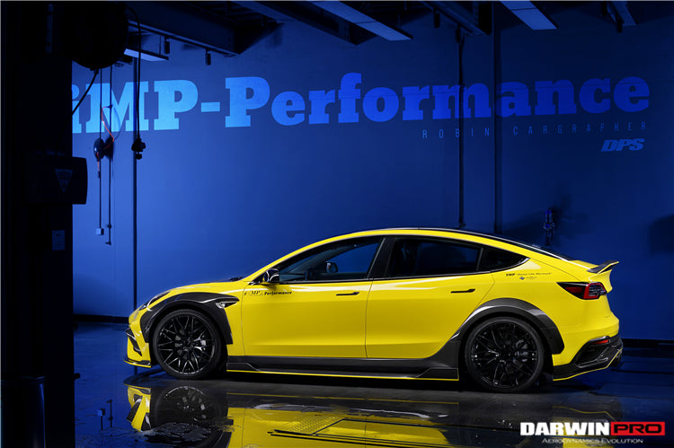 2021 - 2025 Tesla Model 3 IMP Performance Partial Carbon Fiber Full Body Kit