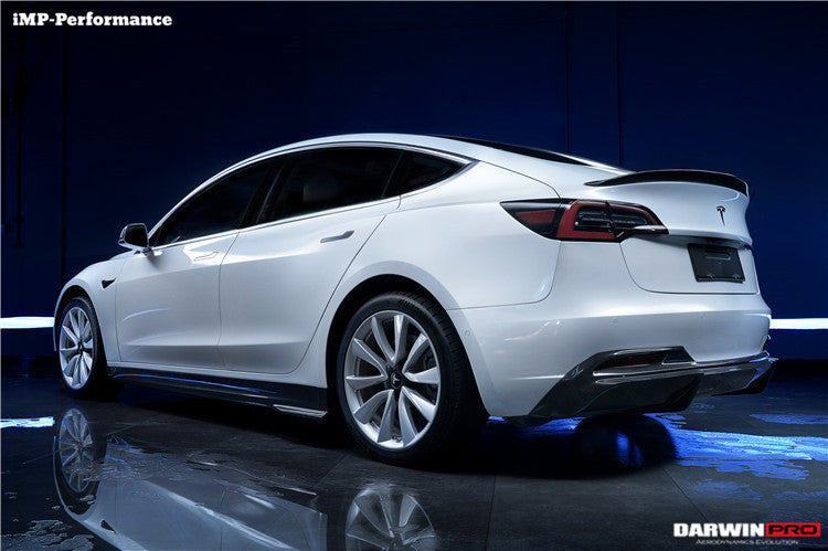 2017 - 2023 Tesla Model 3 IMP Performance Carbon Fiber Side Skirts