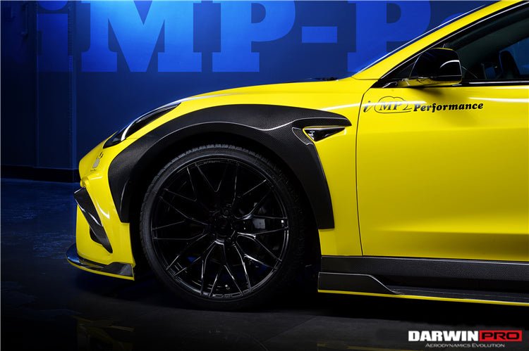 2017 - 2020 Tesla Model 3 IMPII Performance Partial Carbon Fiber Full Body Kit