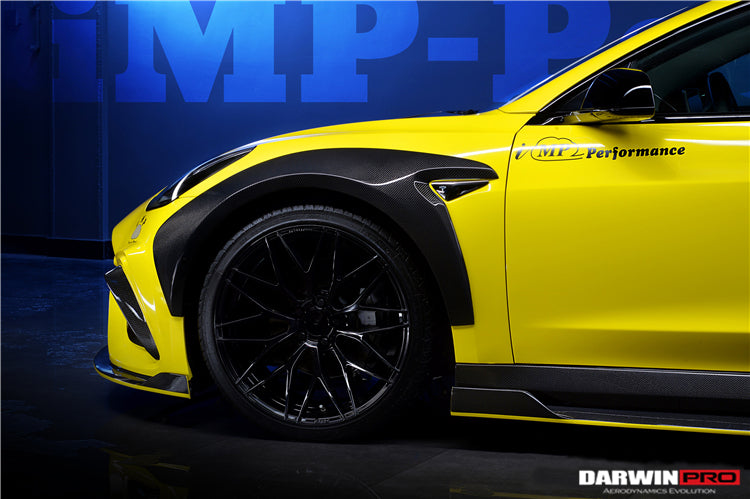 2021 - 2025 Tesla Model 3 IMP Performance Partial Carbon Fiber Full Body Kit