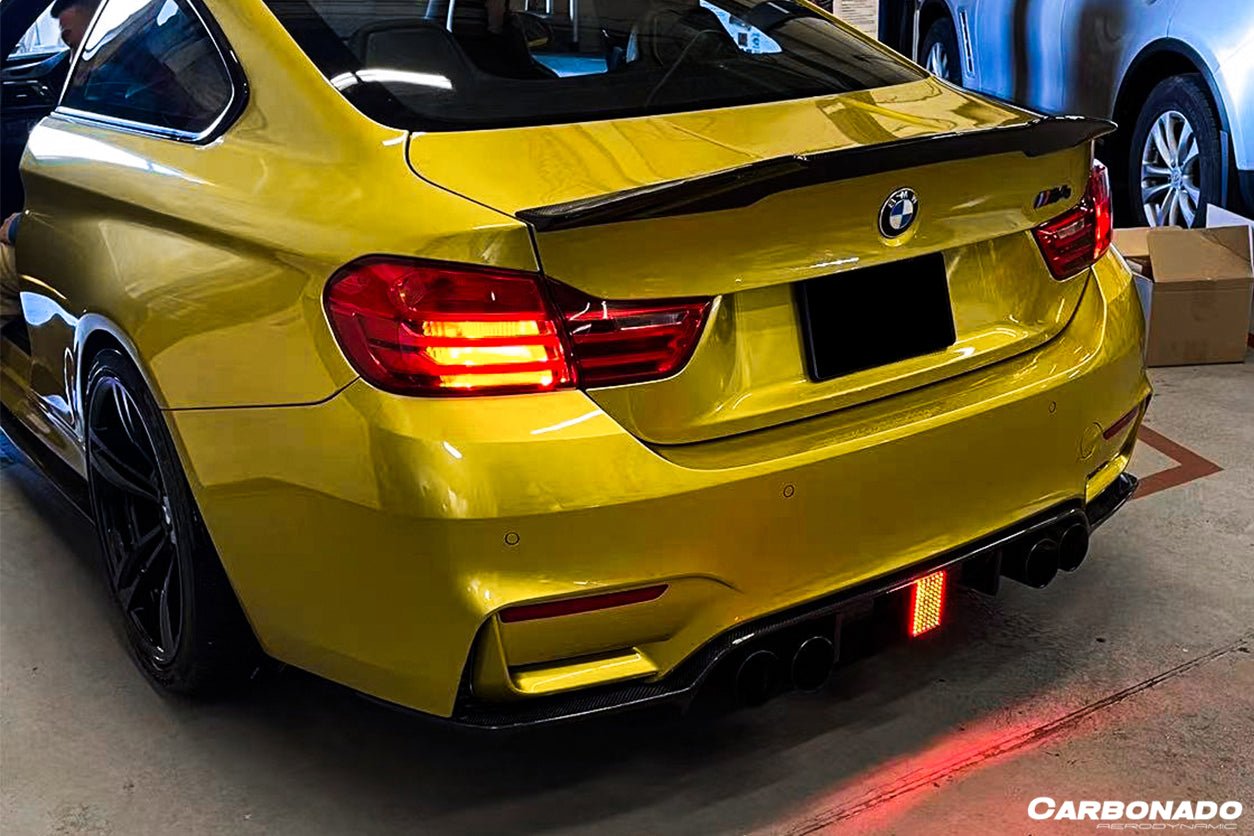 2014-2020 BMW M3 F80 & M4 F82 KNF Style Rear Diffuser