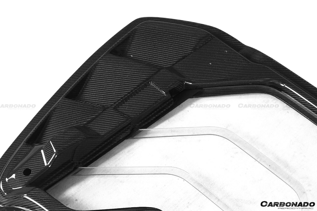2015 - 2020 Ferrari 488 Spyder MSY Style Carbon Fiber Engine Hood
