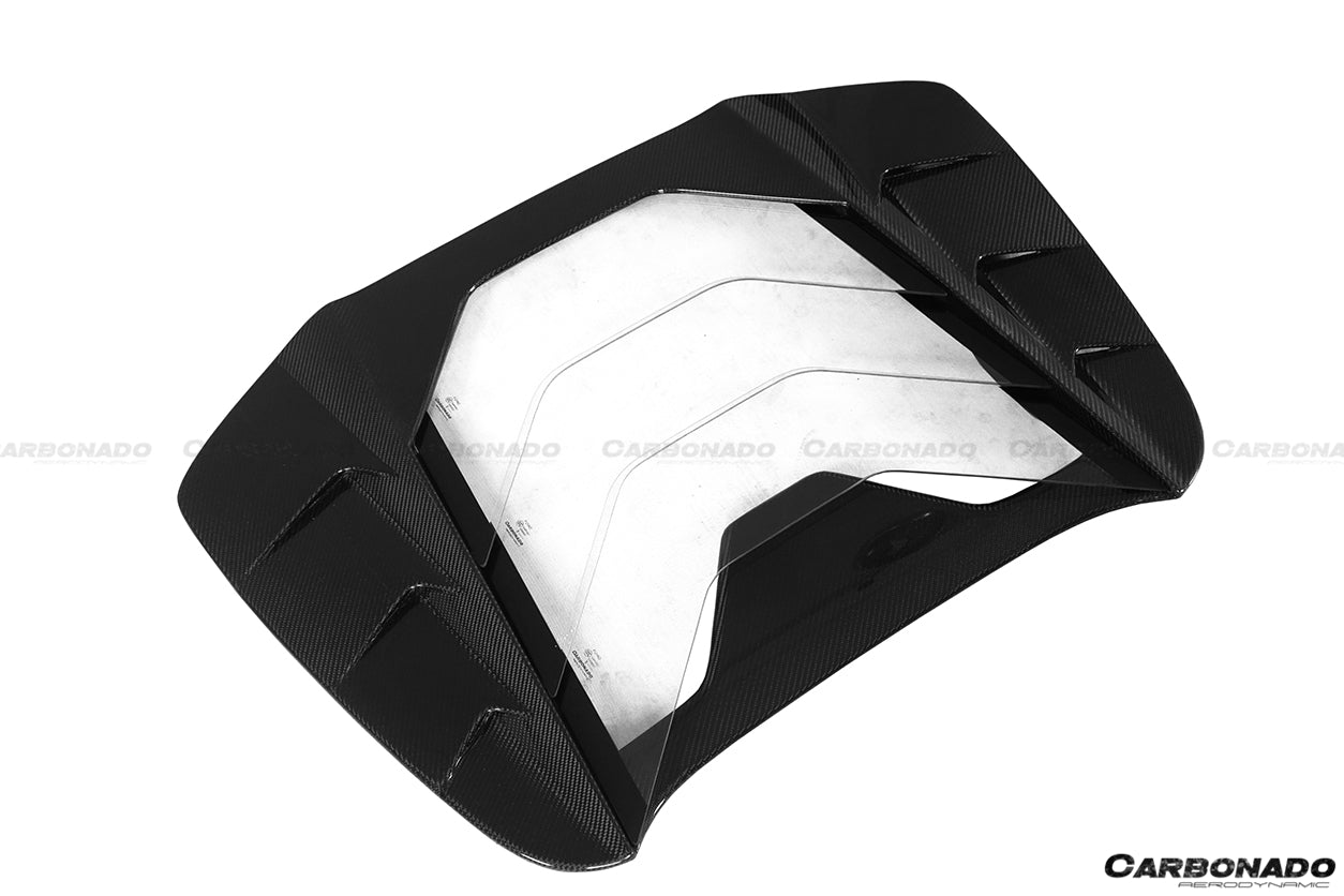2015 - 2020 Ferrari 488 Spyder MSY Style Carbon Fiber Engine Hood