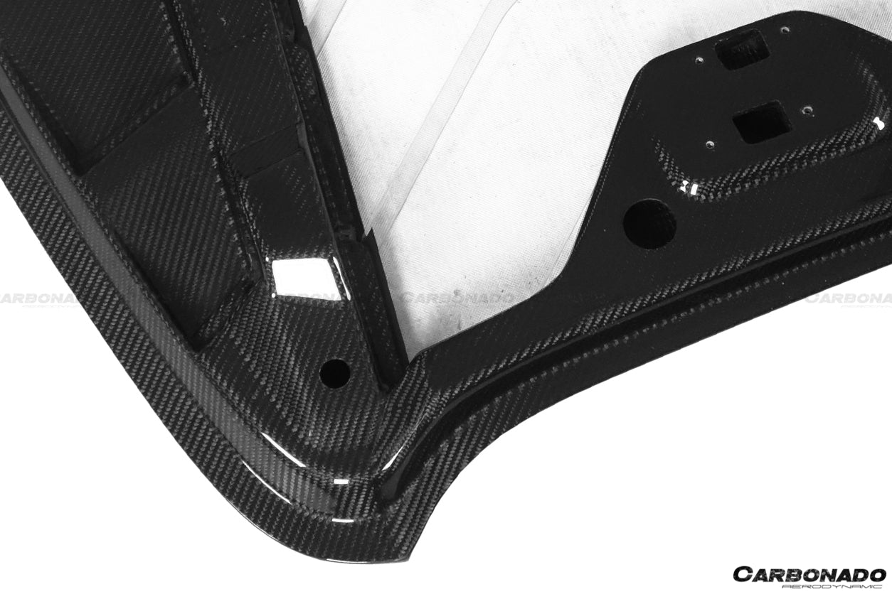 2015 - 2020 Ferrari 488 Spyder MSY Style Carbon Fiber Engine Hood