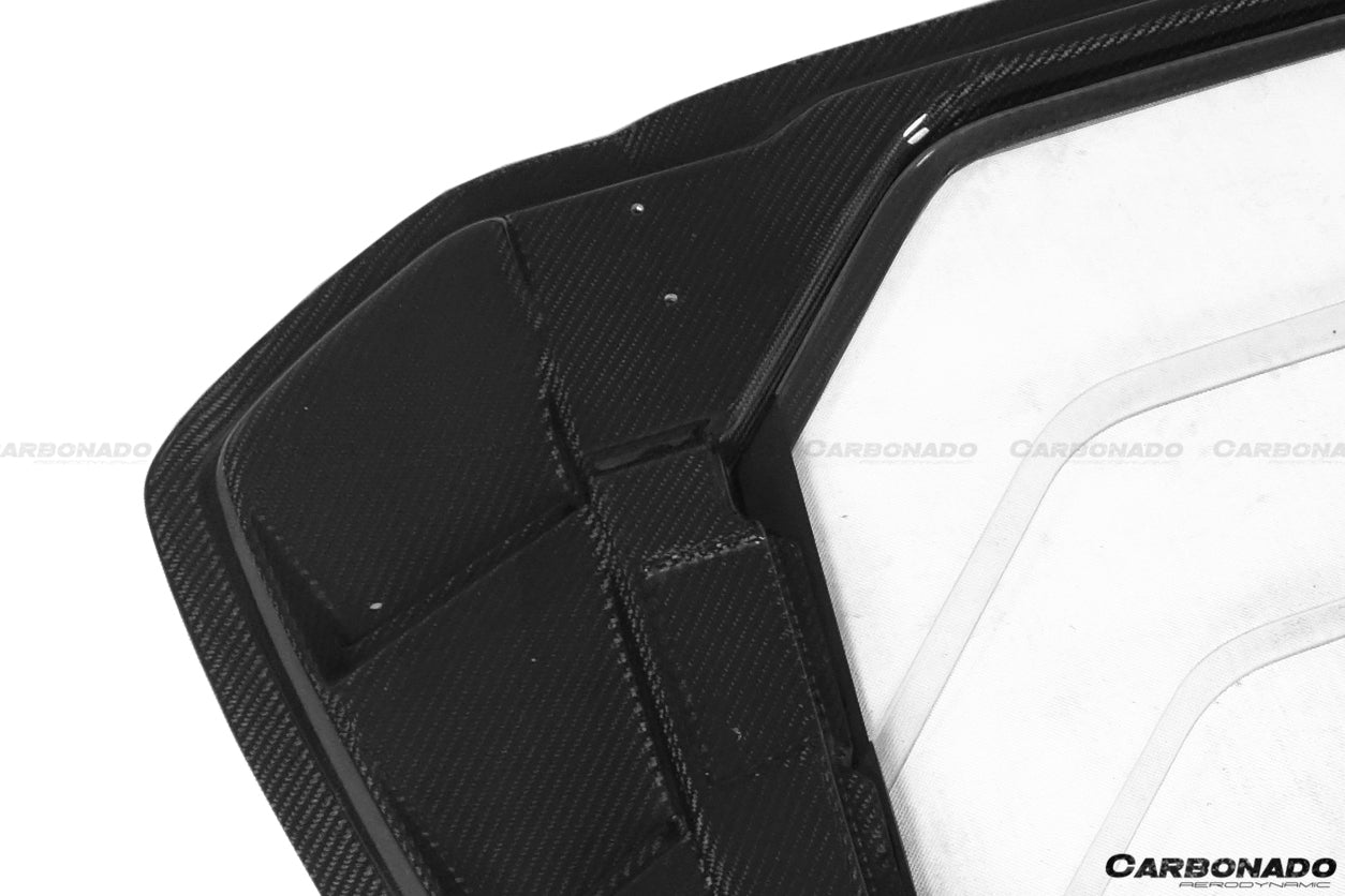 2015 - 2020 Ferrari 488 Spyder MSY Style Carbon Fiber Engine Hood
