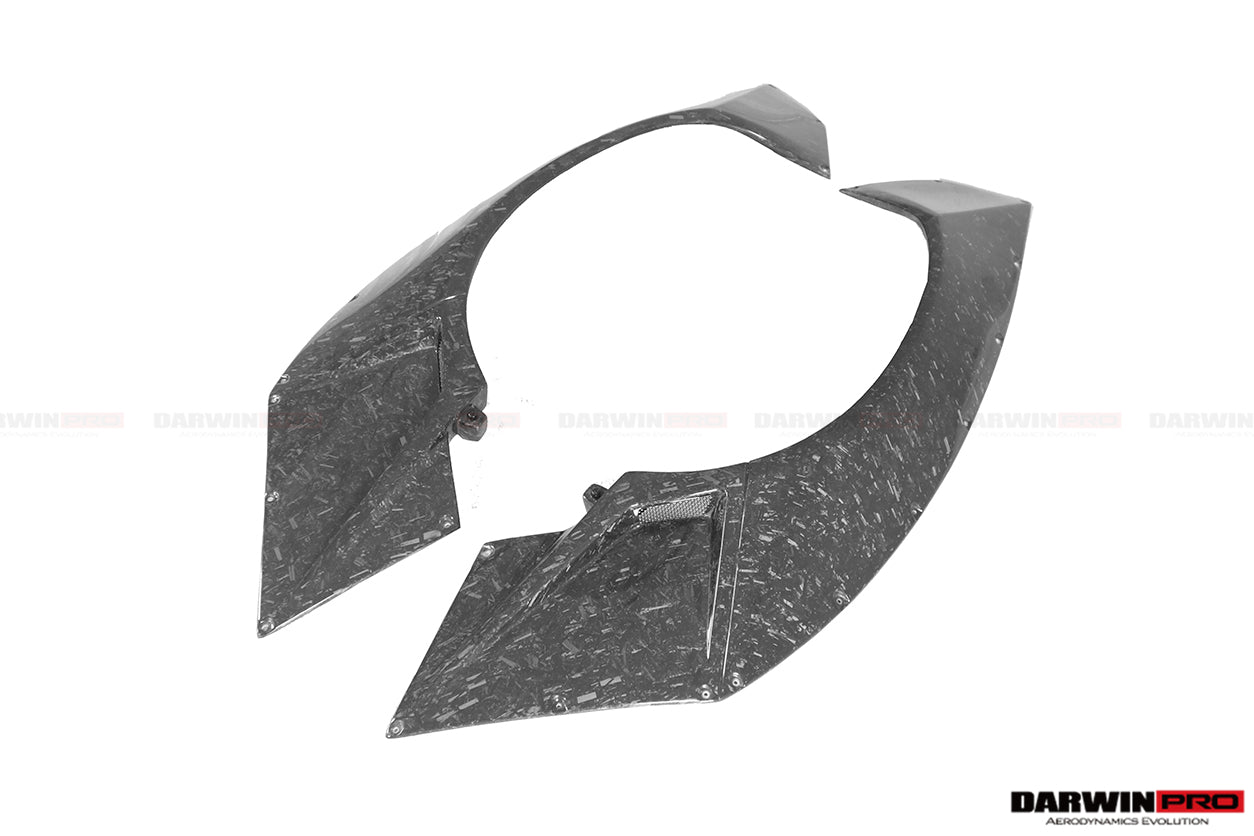 2011 - 2016 Lamborghini Aventador LP700 Coupe SV-BKSSII Style Wide body Carbon Fiber Aero Full Kit