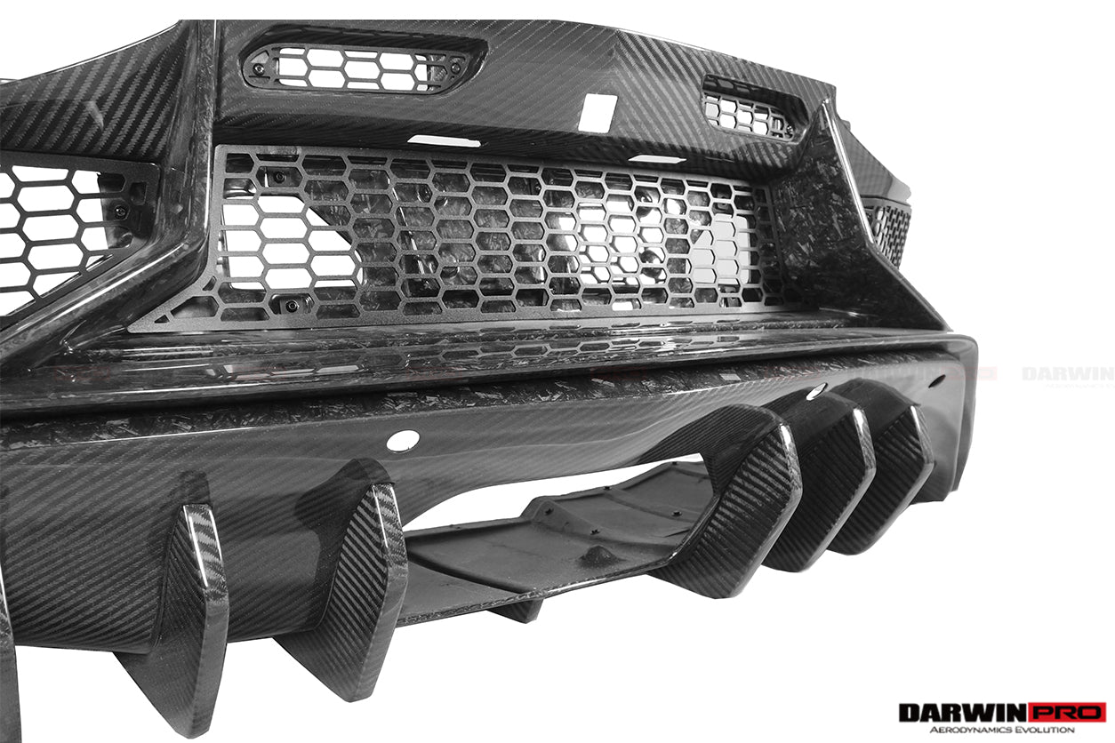 2011 - 2016 Lamborghini Aventador LP700 LP740 Coupe & Roadster SV Style Rear Bumper