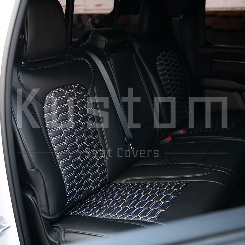 2019-up-ram-1500-premium-custom-leather-seat-coversRegular Cab W/ Front Middle Jump Seat