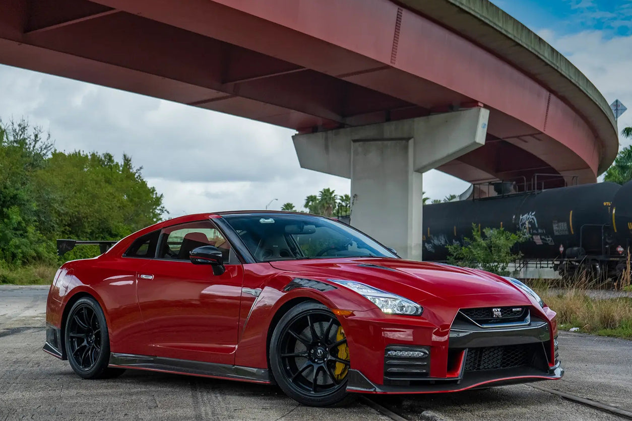 2017 - 2022 Nissan GTR R35 EBA Nismo Carbon Fiber Front Lip - For Original NISMO Only