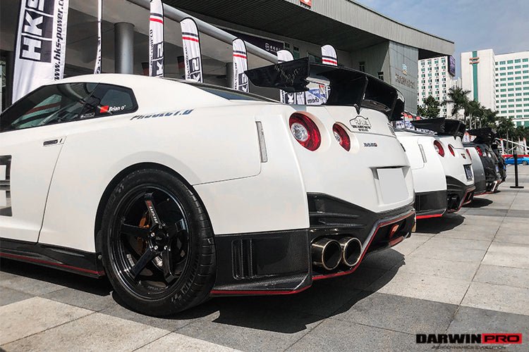 2008-2022 Nissan GTR (R35) NSM Style Carbon Fiber Rear Bumper