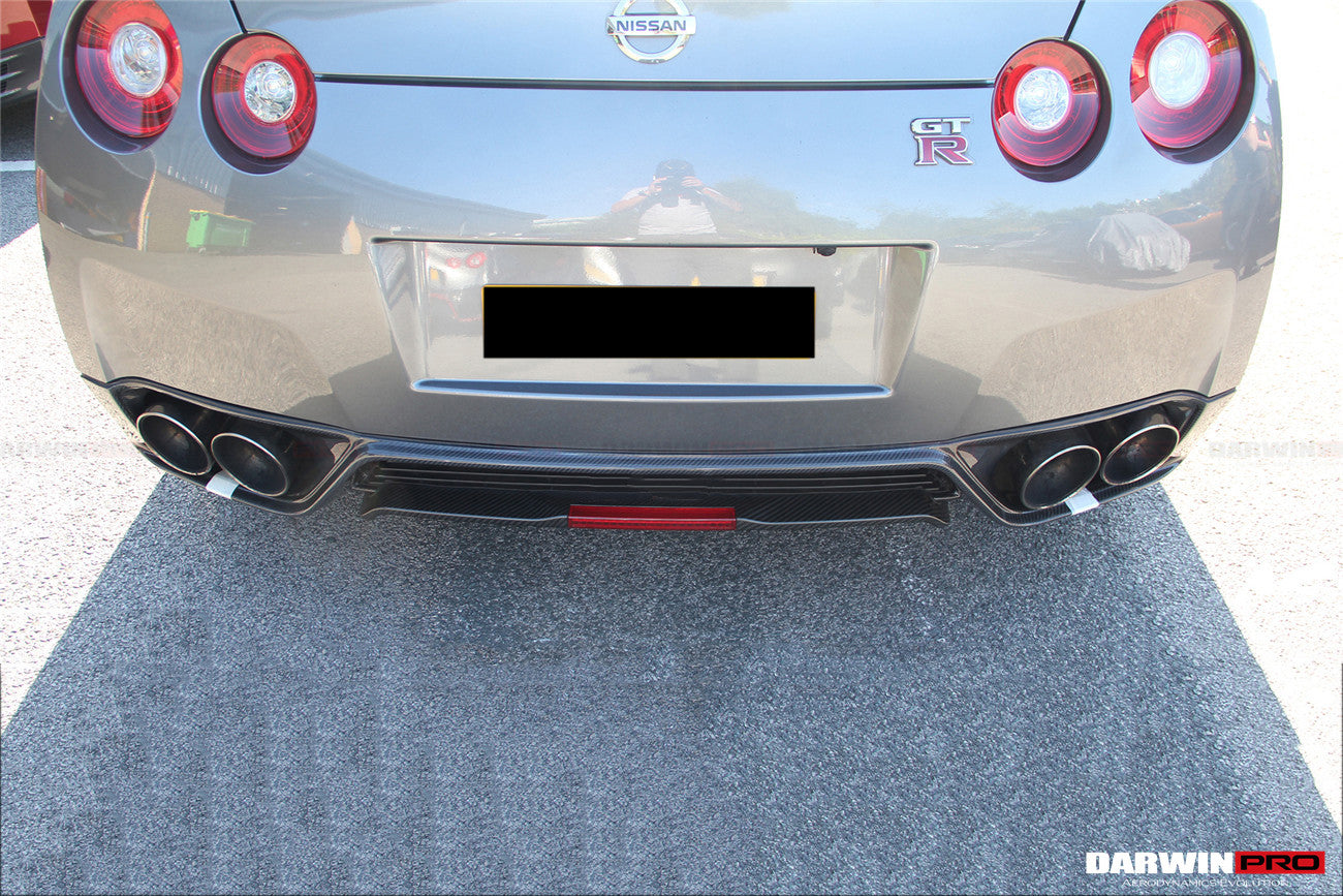 2012 - 2015 Nissan GTR R35 DBA  Carbon Fiber Rear Diffuser