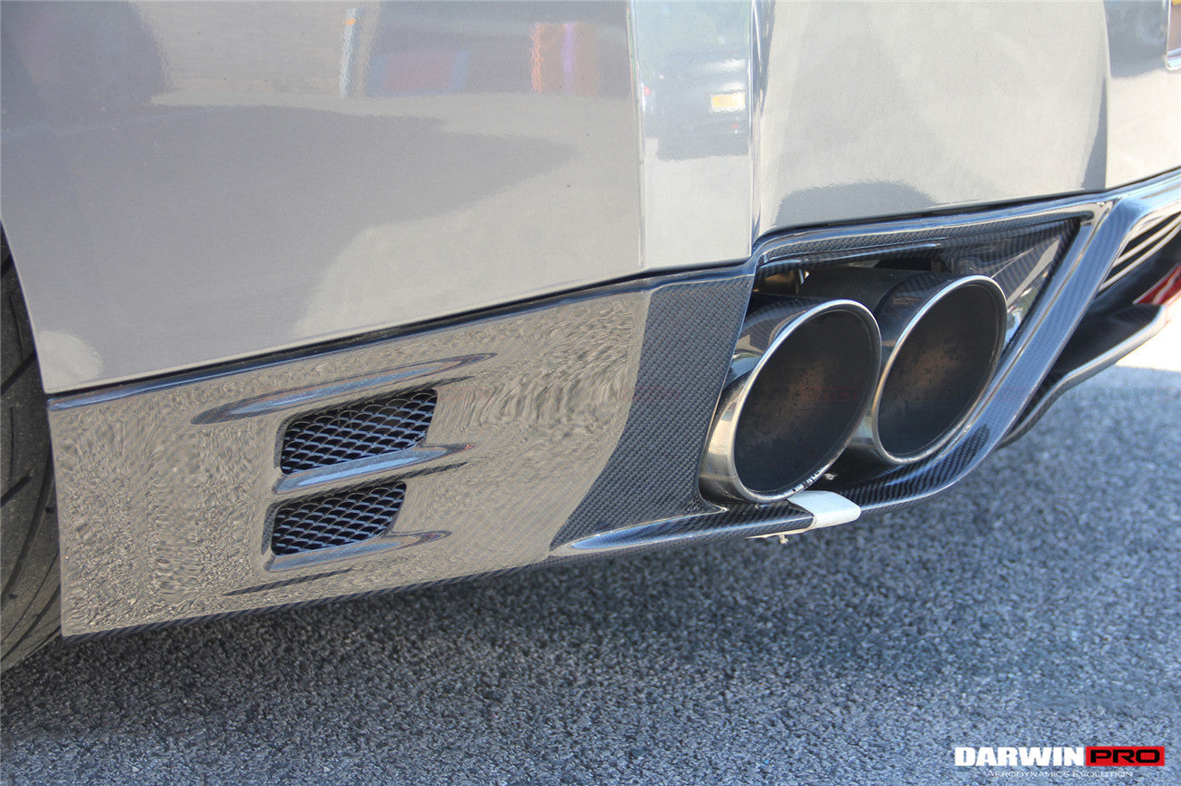 2012 - 2015 Nissan GTR R35 DBA  Carbon Fiber Rear Diffuser