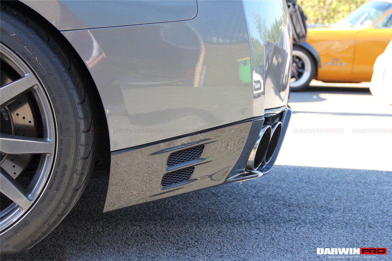 2012 - 2015 Nissan GTR R35 DBA  Carbon Fiber Rear Diffuser