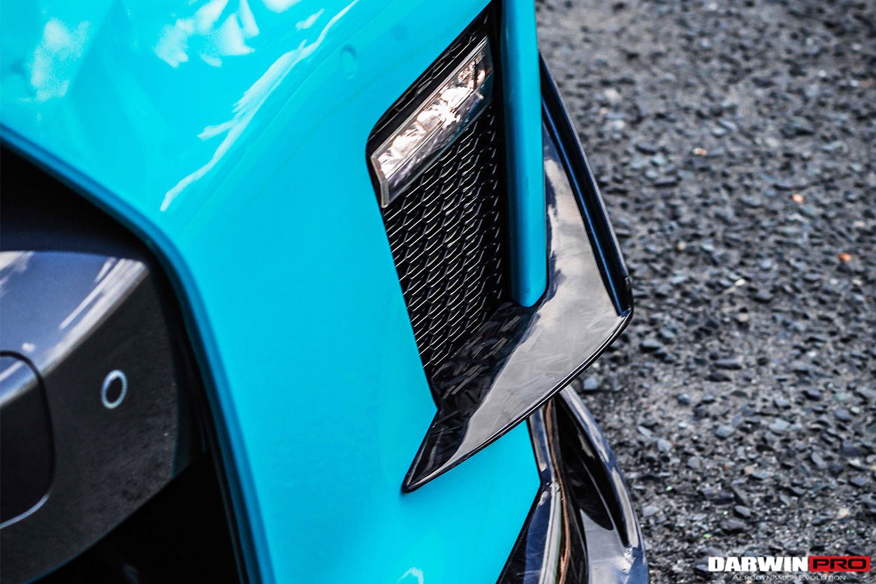 2017 - 2022 Nissan GTR R35 EBA BKSS Style Carbon Fiber Front Canards