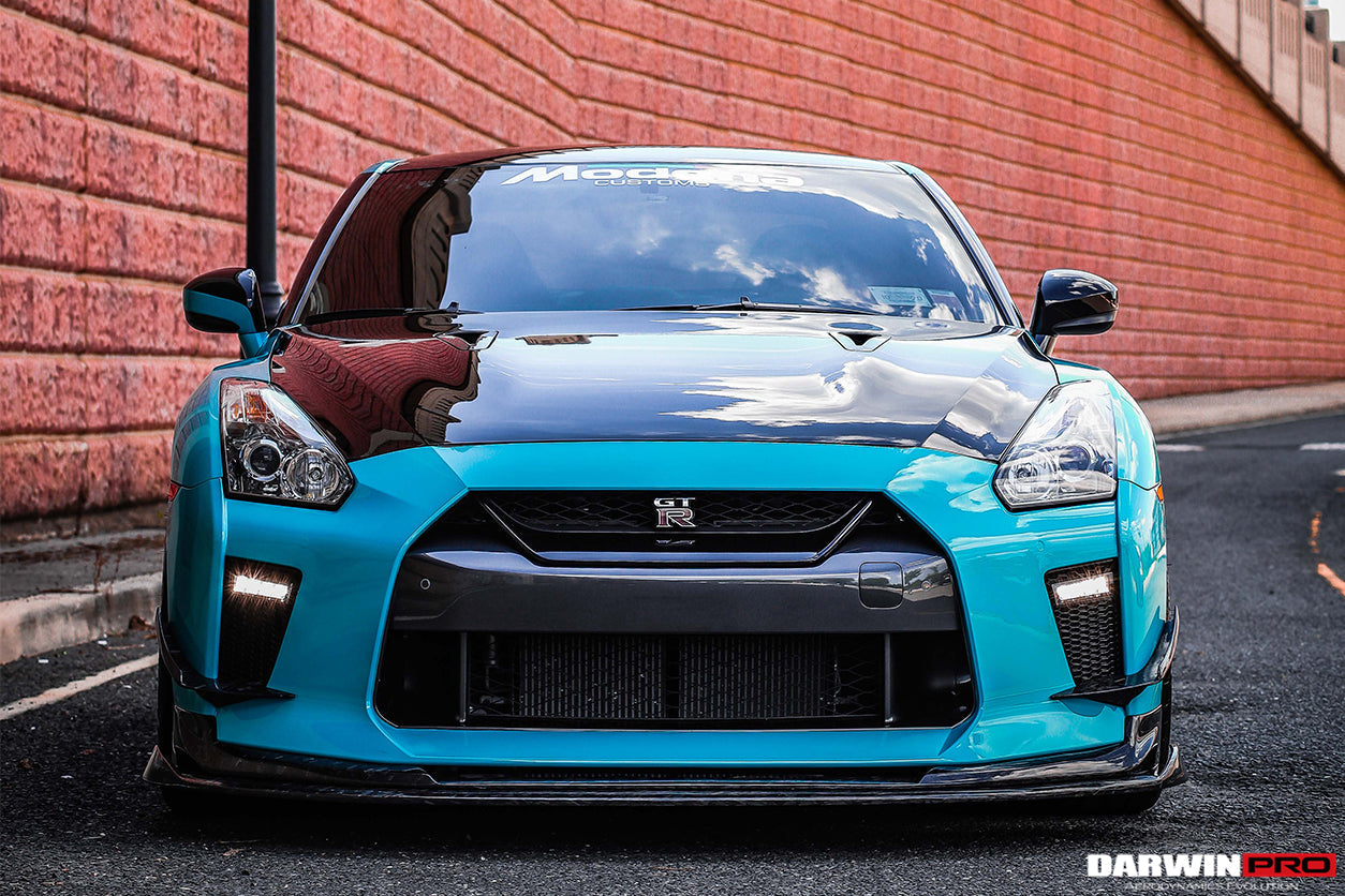 2017 - 2022 Nissan GTR R35 EBA BKSS Style Carbon Fiber Full Body Kit