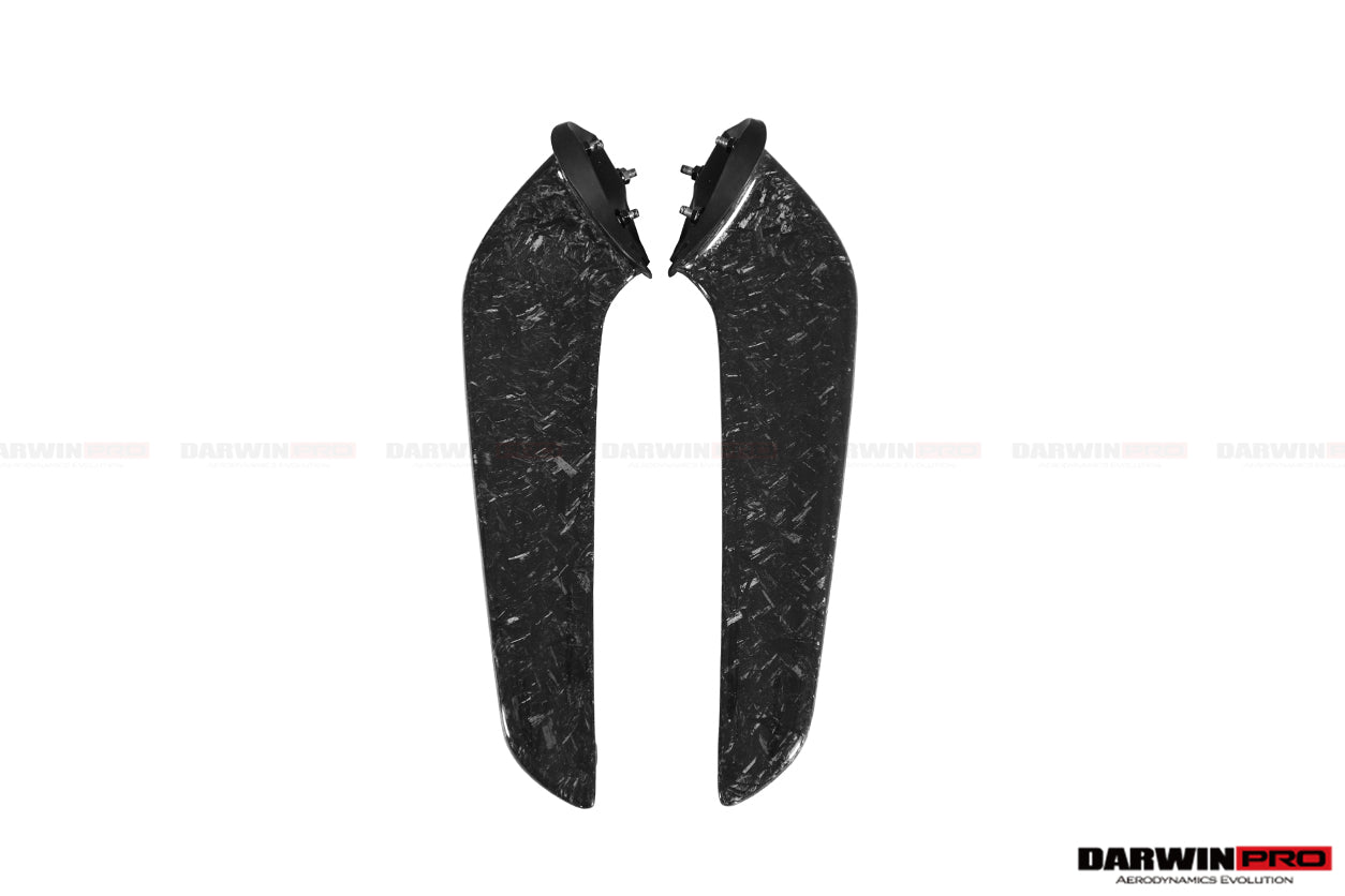 2010 - 2015 Ferrari 458 Coupe/Spyder Carbon Fiber Front Canards