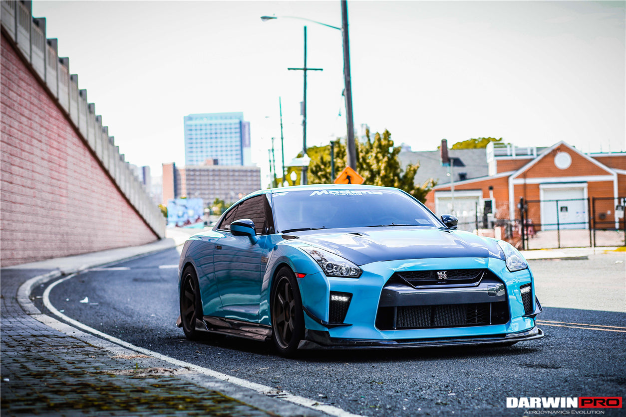 2017 - 2022 Nissan GTR R35 EBA BKSS Style Carbon Fiber Full Body Kit