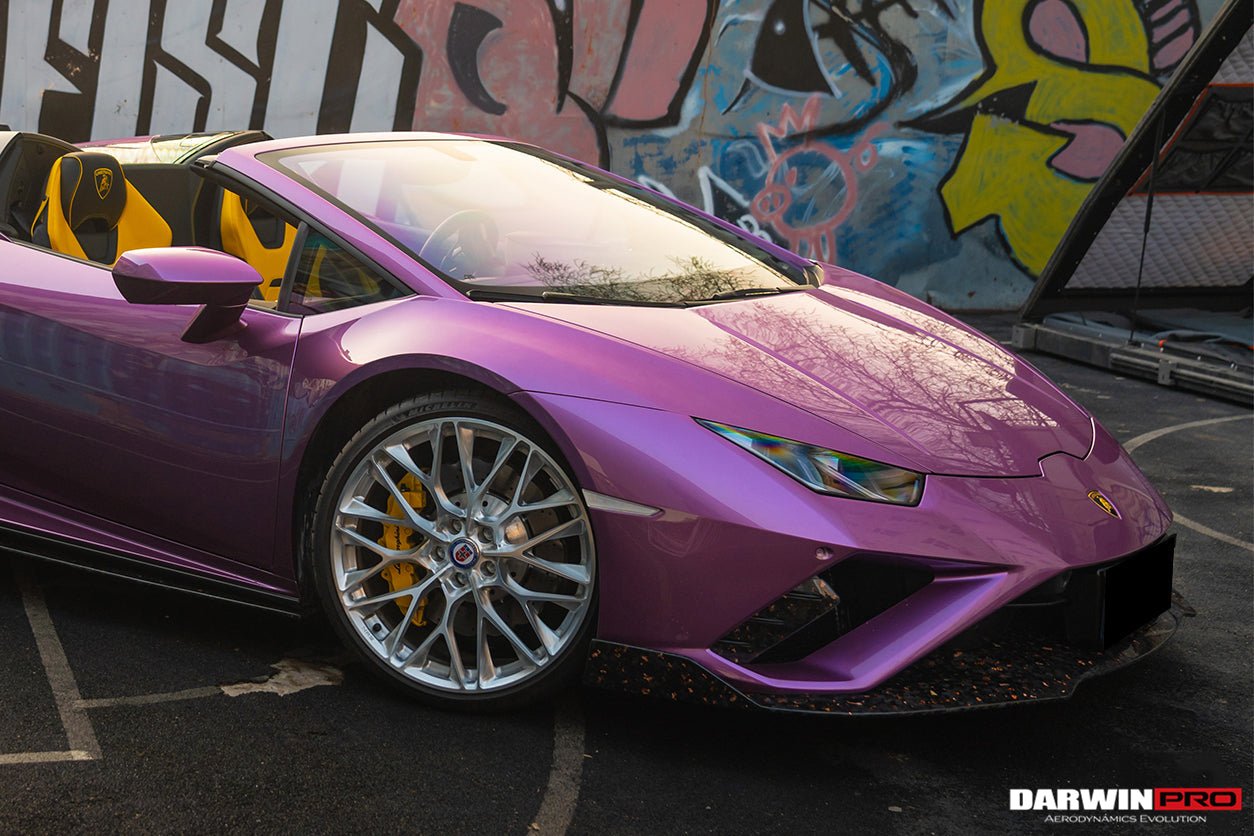 2019 - 2023 Lamborghini Huracan EVO RWD OD Style Carbon Fiber Front Lip