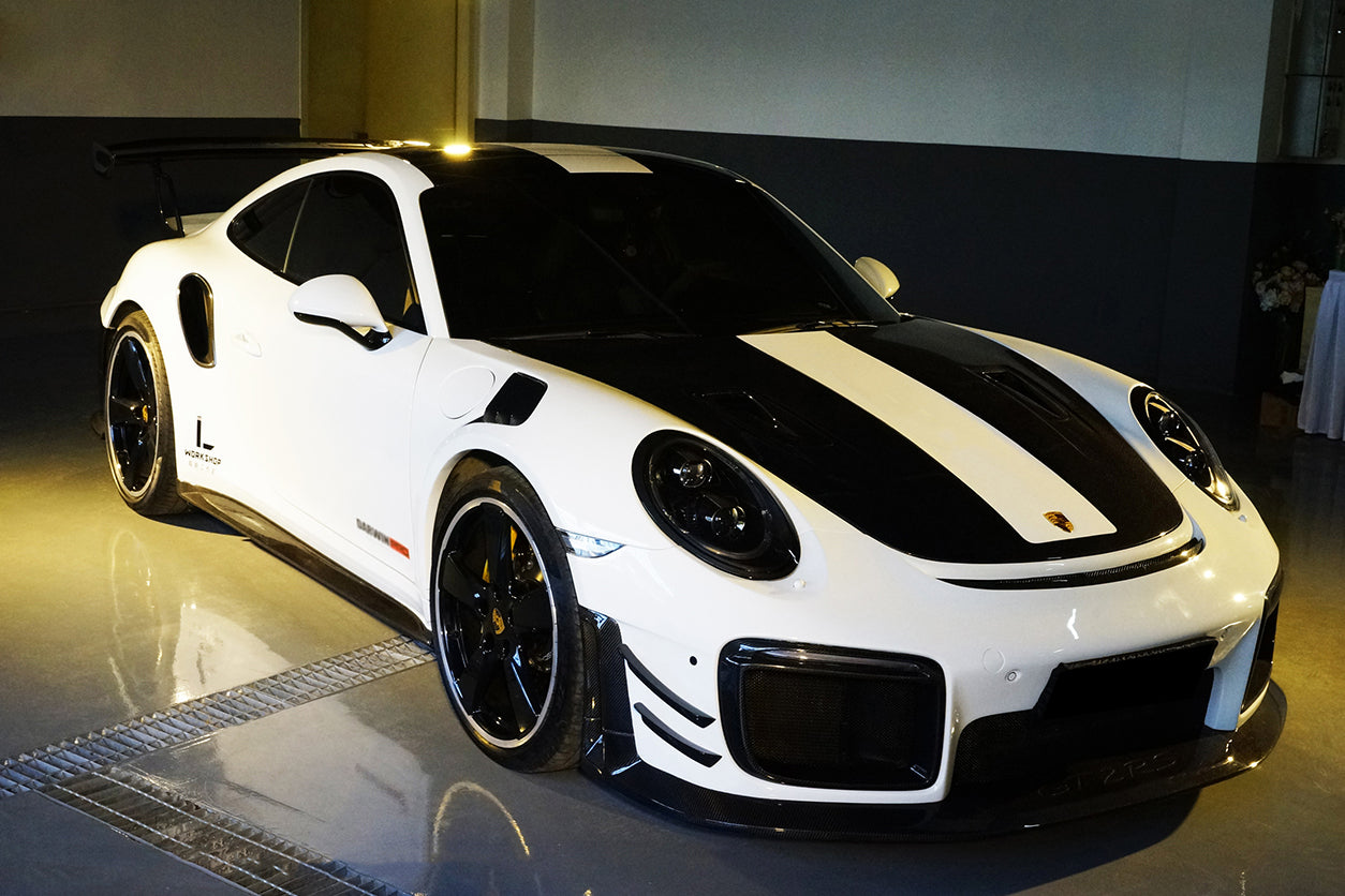 2013 - 2019 Porsche 991 Turbo/S OEM Style Carbon Fiber Quarter Panel Side Scoops