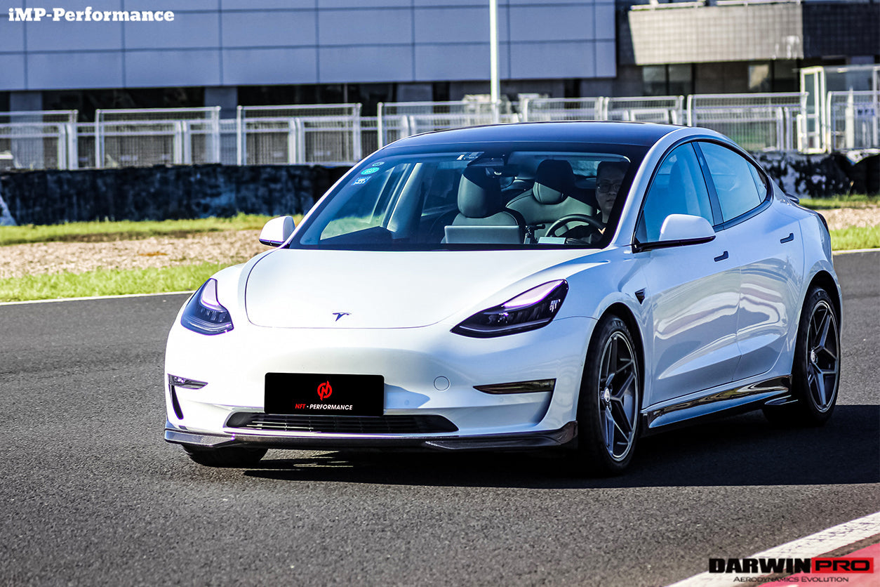 2017 - 2023 Tesla Model 3 IMP Performance Carbon Fiber Front Lip