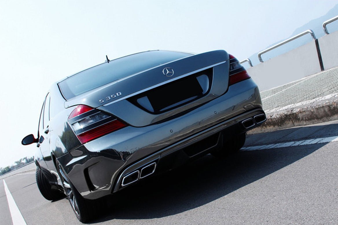 2007 - 2009 Mercedes Benz W221 S Class BK Style Rear Bumper