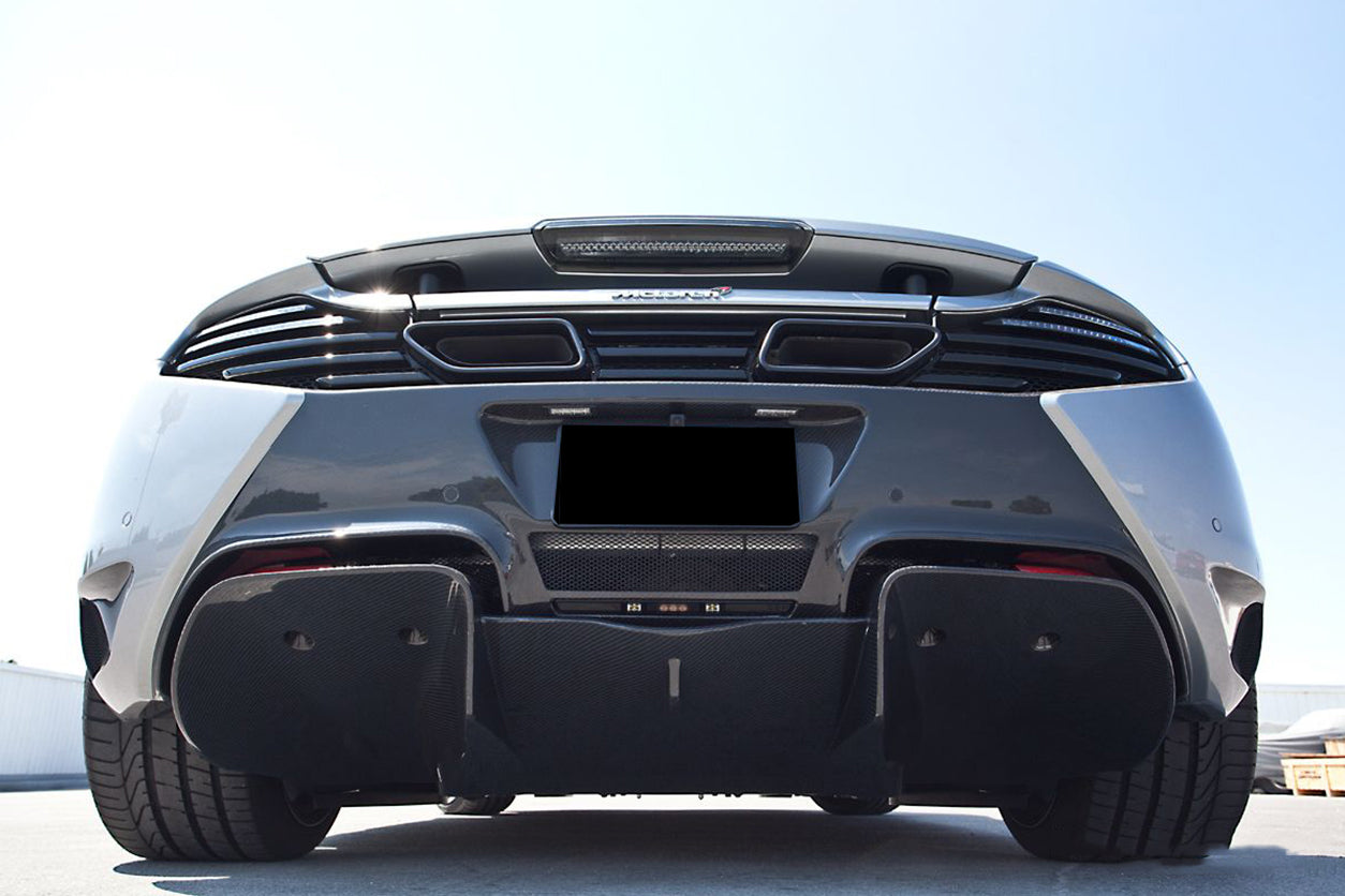 2011 - 2017 McLaren MP4 12C/650S VS Style Rear Bumper & Diffuser