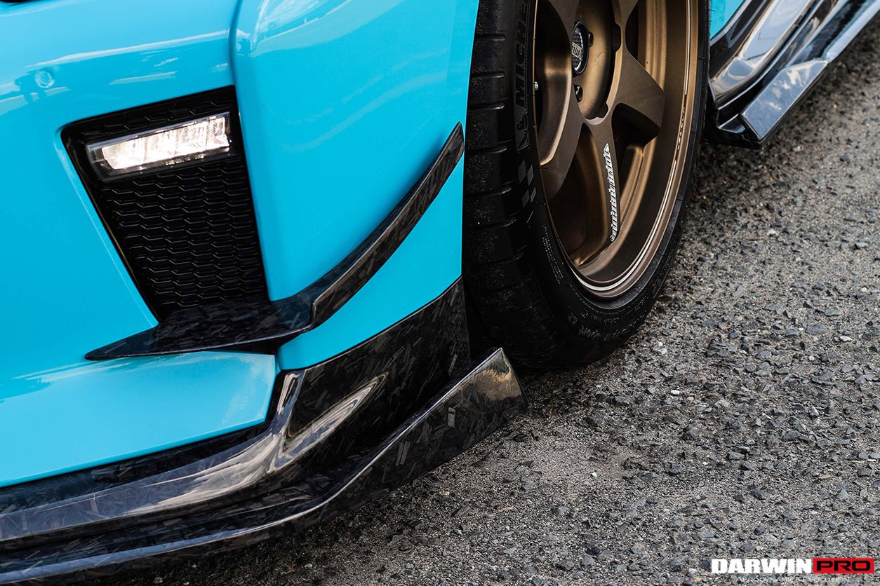 2017 - 2022 Nissan GTR R35 EBA BKSS Style Carbon Fiber Front Canards