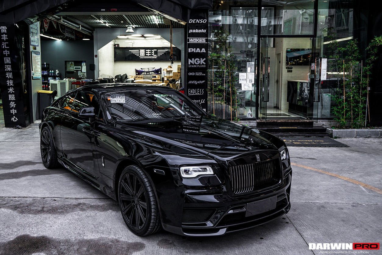 2016 - 2020 Rolls-Royce Wraith BKSS Style Partial Carbon Fiber Full Body Kit