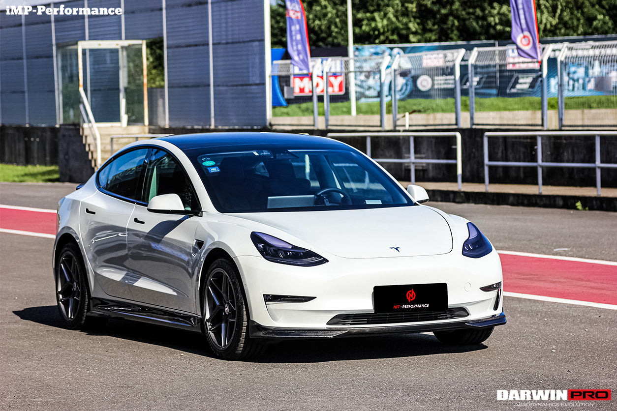2017 - 2023 Tesla Model 3 IMP Performance Carbon Fiber Front Lip