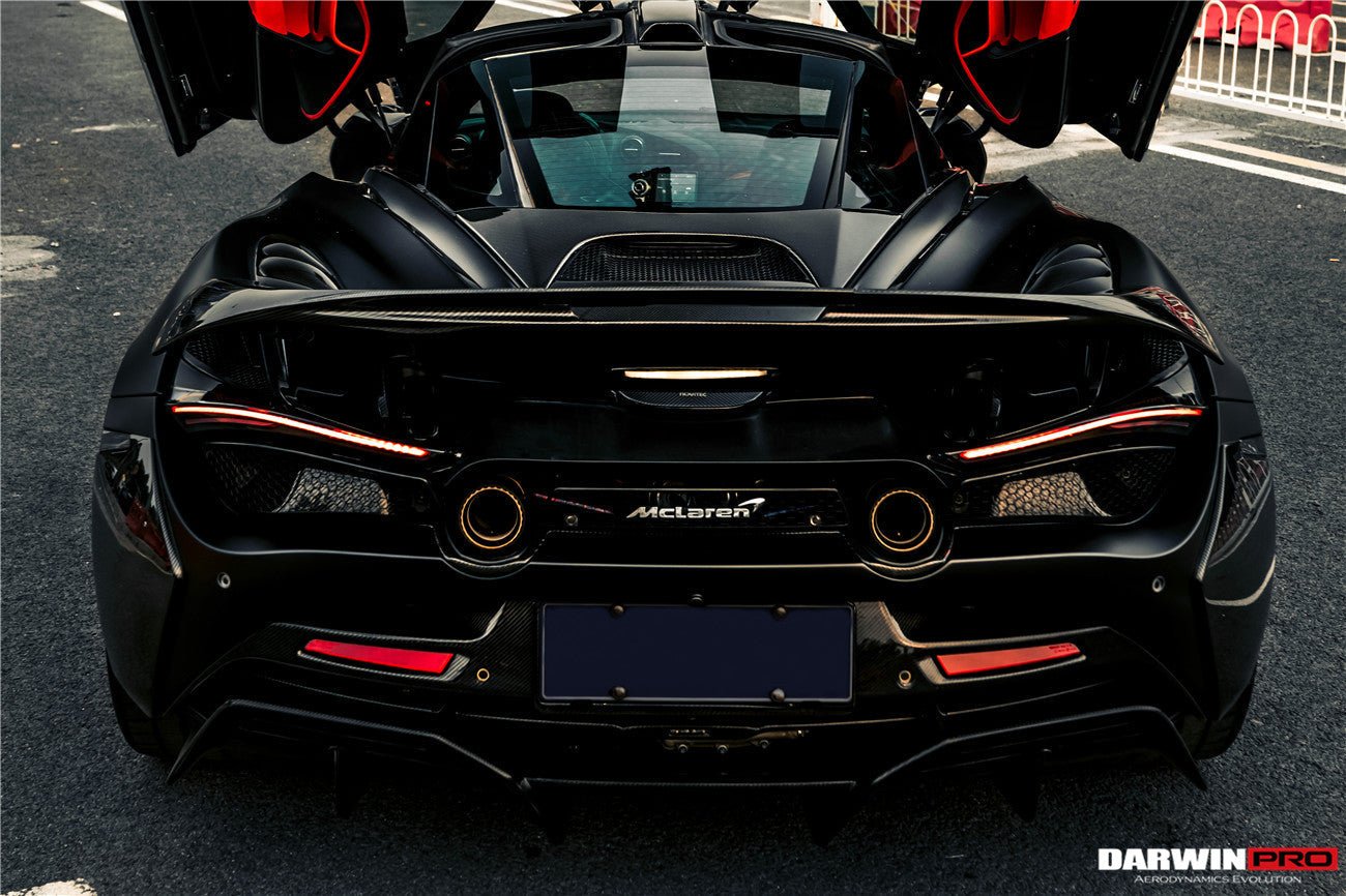 2017 - 2021 McLaren 720S BKSS Style Carbon Fiber Rear Diffuser