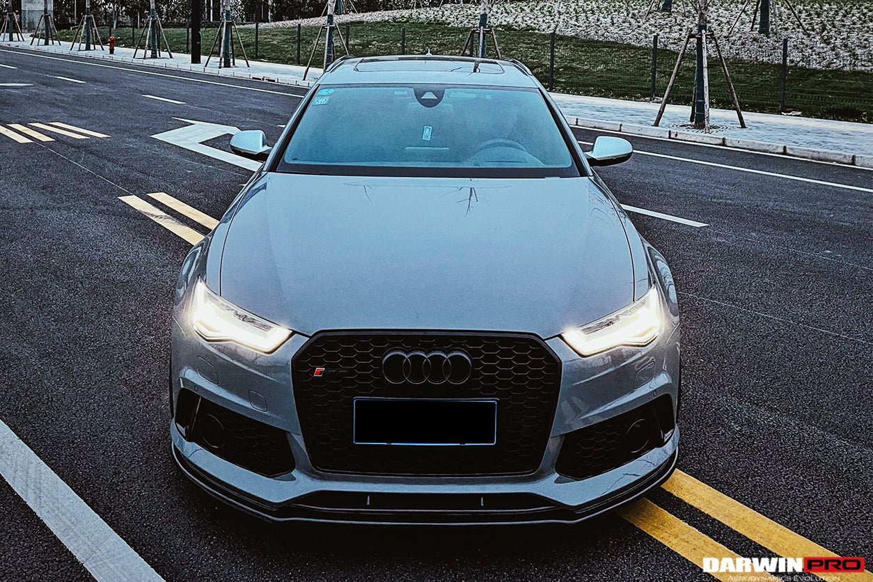 2013 - 2018 Audi RS6 Avant Carbon Fiber Carbon Fiber Front Lip