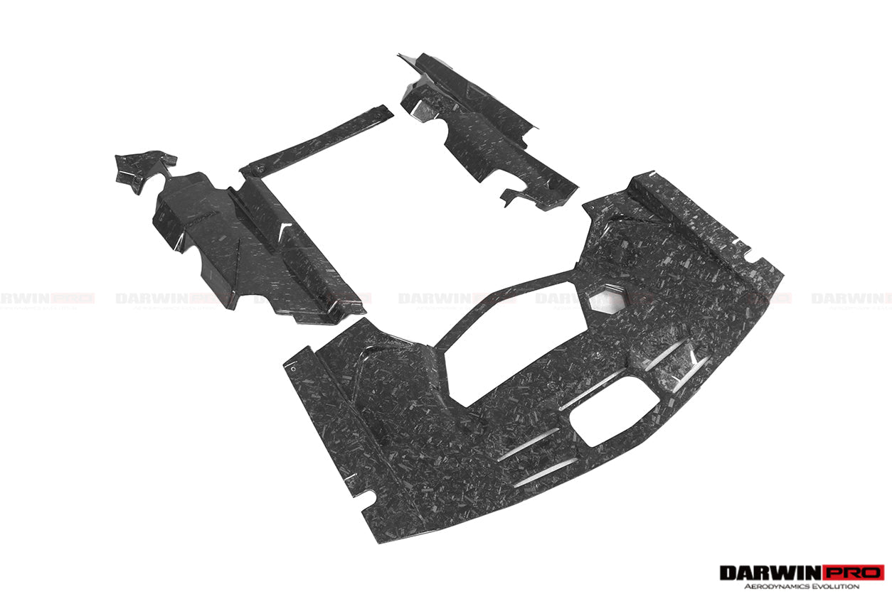 2013 - 2016 Lamborghini Aventador LP700 Roadster Carbon Fiber Engine Bay Panels Repalcement