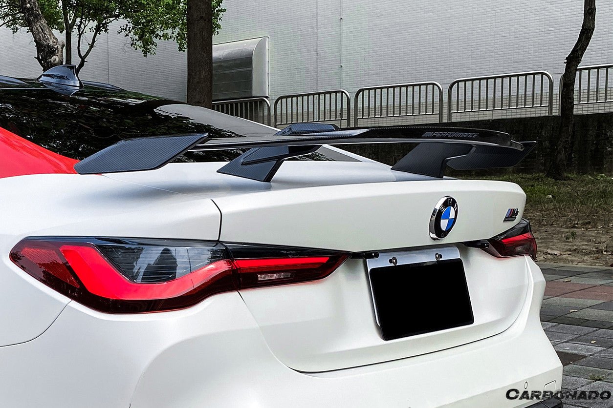 2021+ P BMW M3 G80 M4 G82 G83 3 Series G20 4 Series G22 Trunk Spoiler Wing